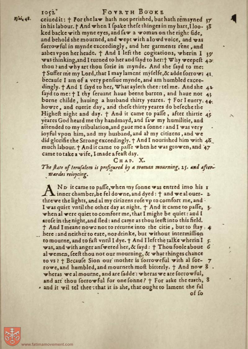 Original Douay Rheims Catholic Bible scan 2191