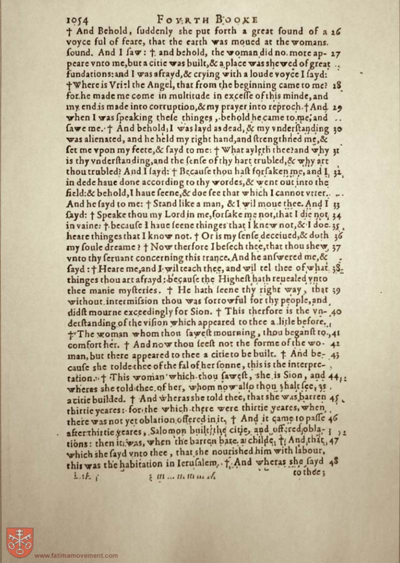 Original Douay Rheims Catholic Bible scan 2193