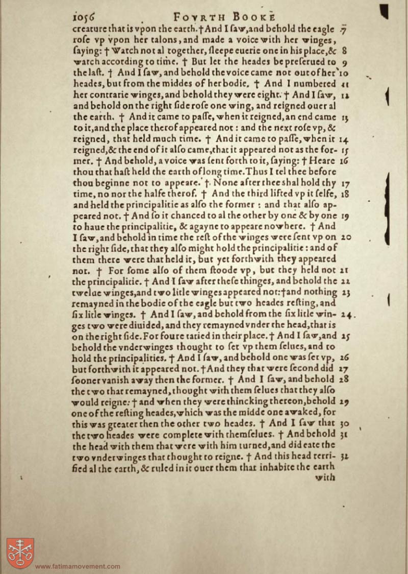 Original Douay Rheims Catholic Bible scan 2195