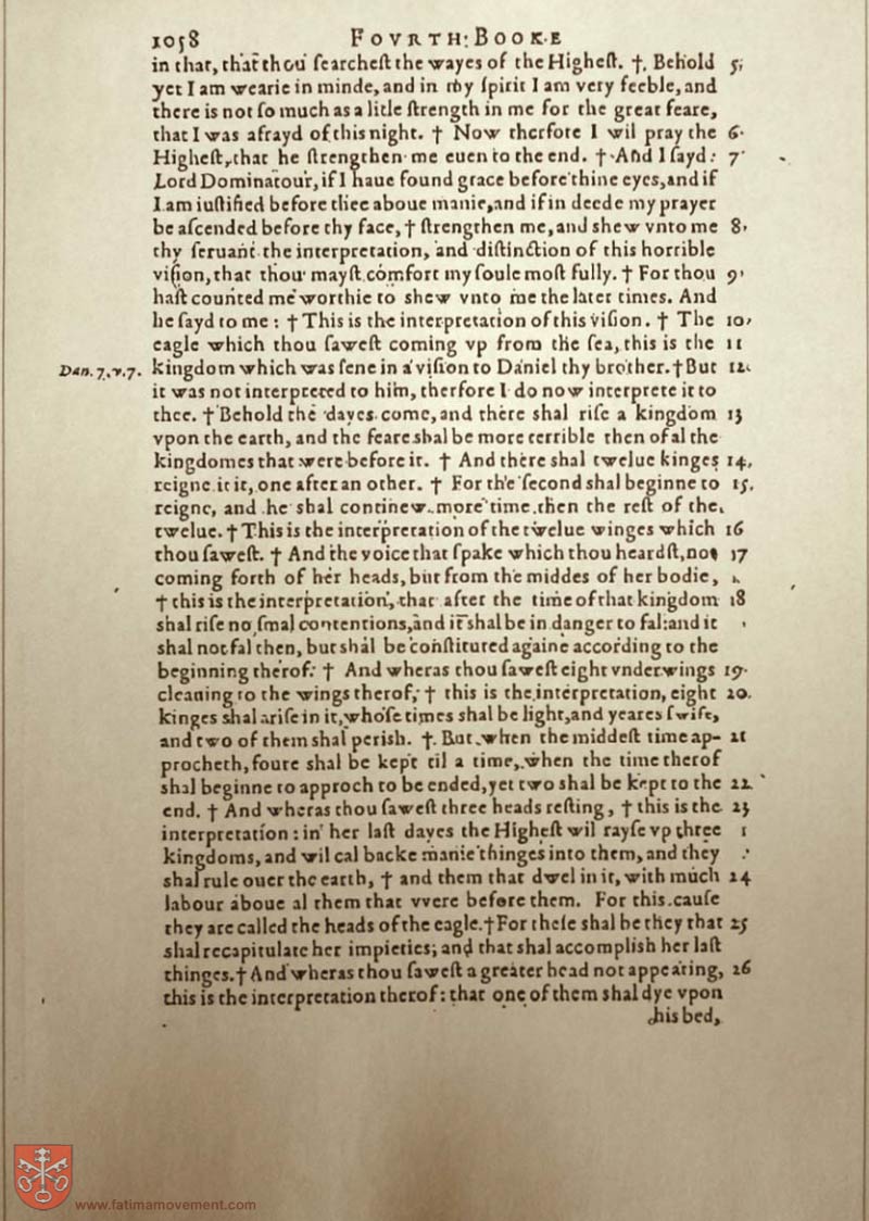 Original Douay Rheims Catholic Bible scan 2197
