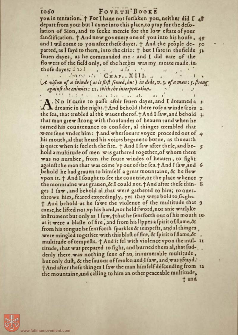Original Douay Rheims Catholic Bible scan 2199