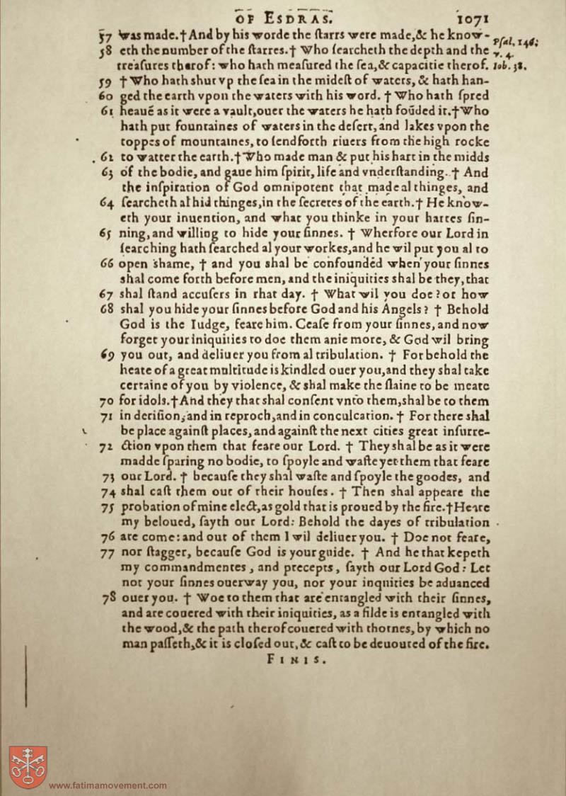 Original Douay Rheims Catholic Bible scan 0000