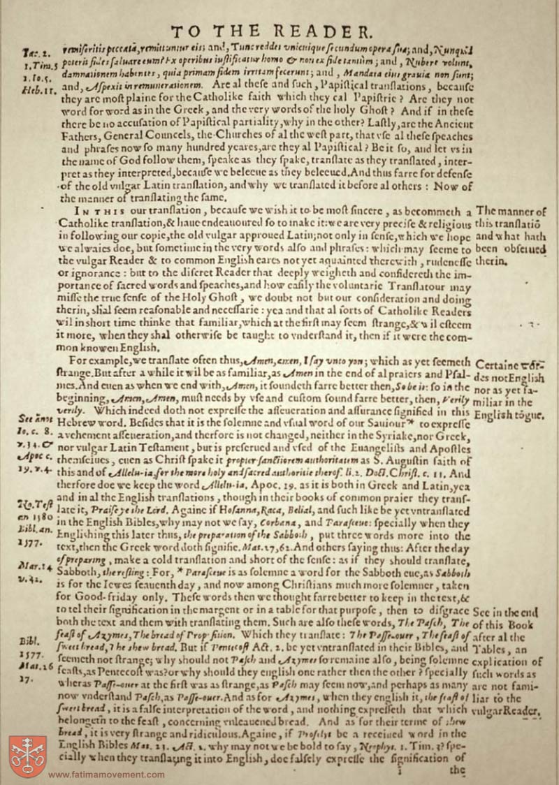 Original Douay Rheims Catholic Bible scan 0000