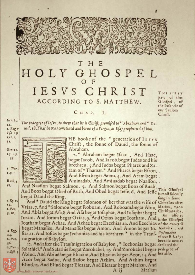 Original Douay Rheims Catholic Bible scan 0000
