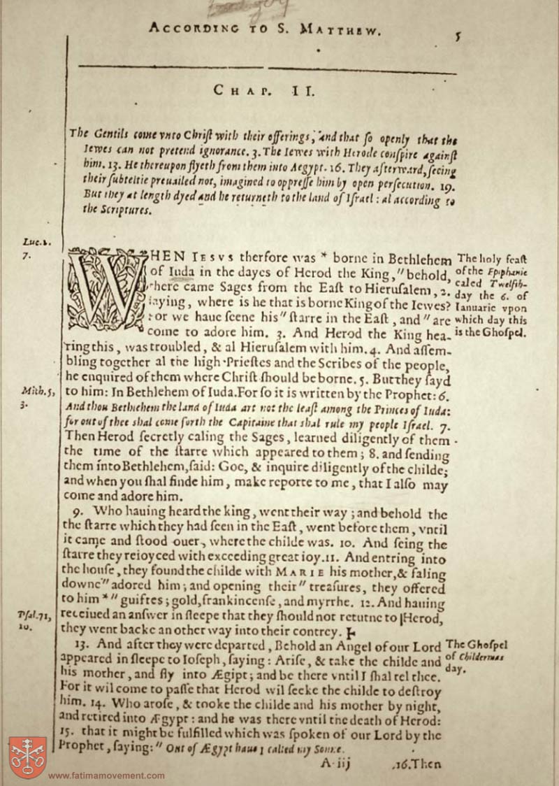 Original Douay Rheims Catholic Bible scan 0000