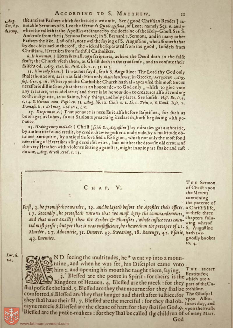 Original Douay Rheims Catholic Bible scan 2299