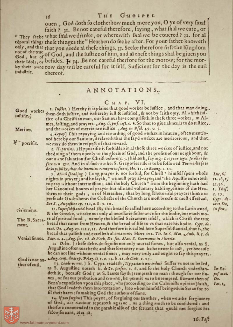 Original Douay Rheims Catholic Bible scan 2304