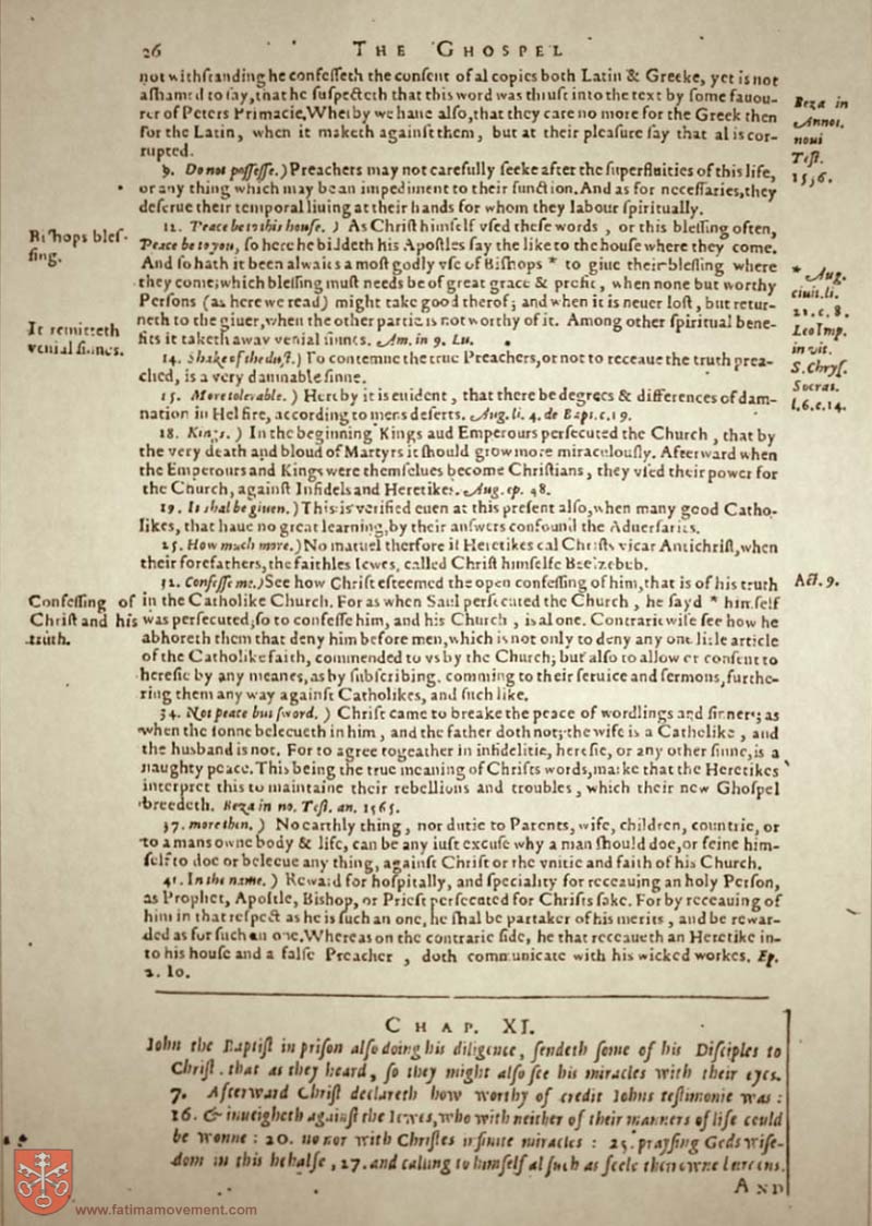 Original Douay Rheims Catholic Bible scan 2314