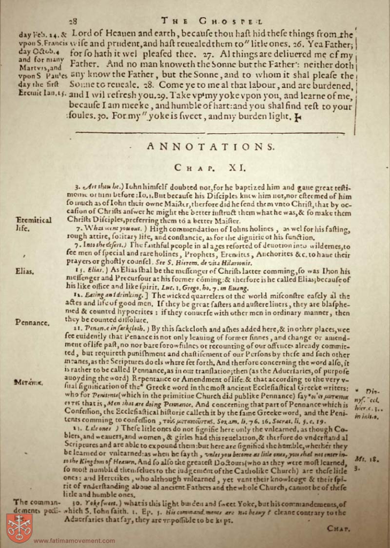 Original Douay Rheims Catholic Bible scan 2316