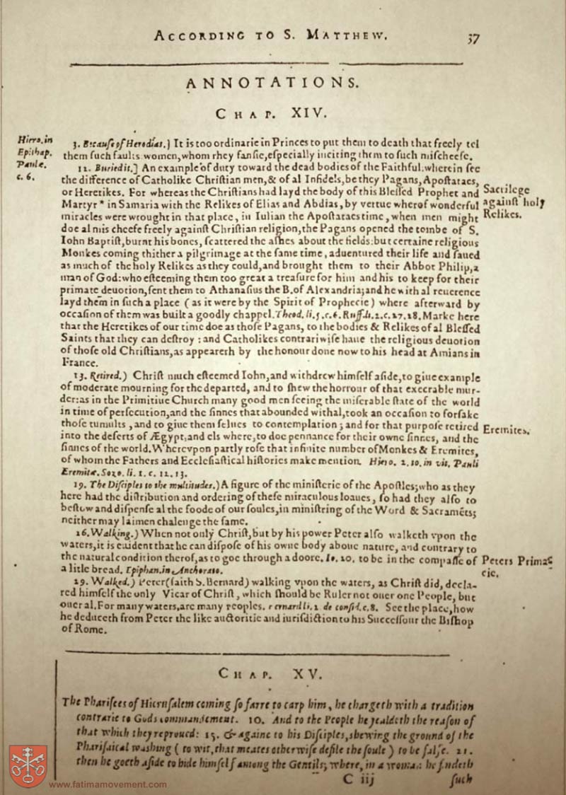 Original Douay Rheims Catholic Bible scan 2325