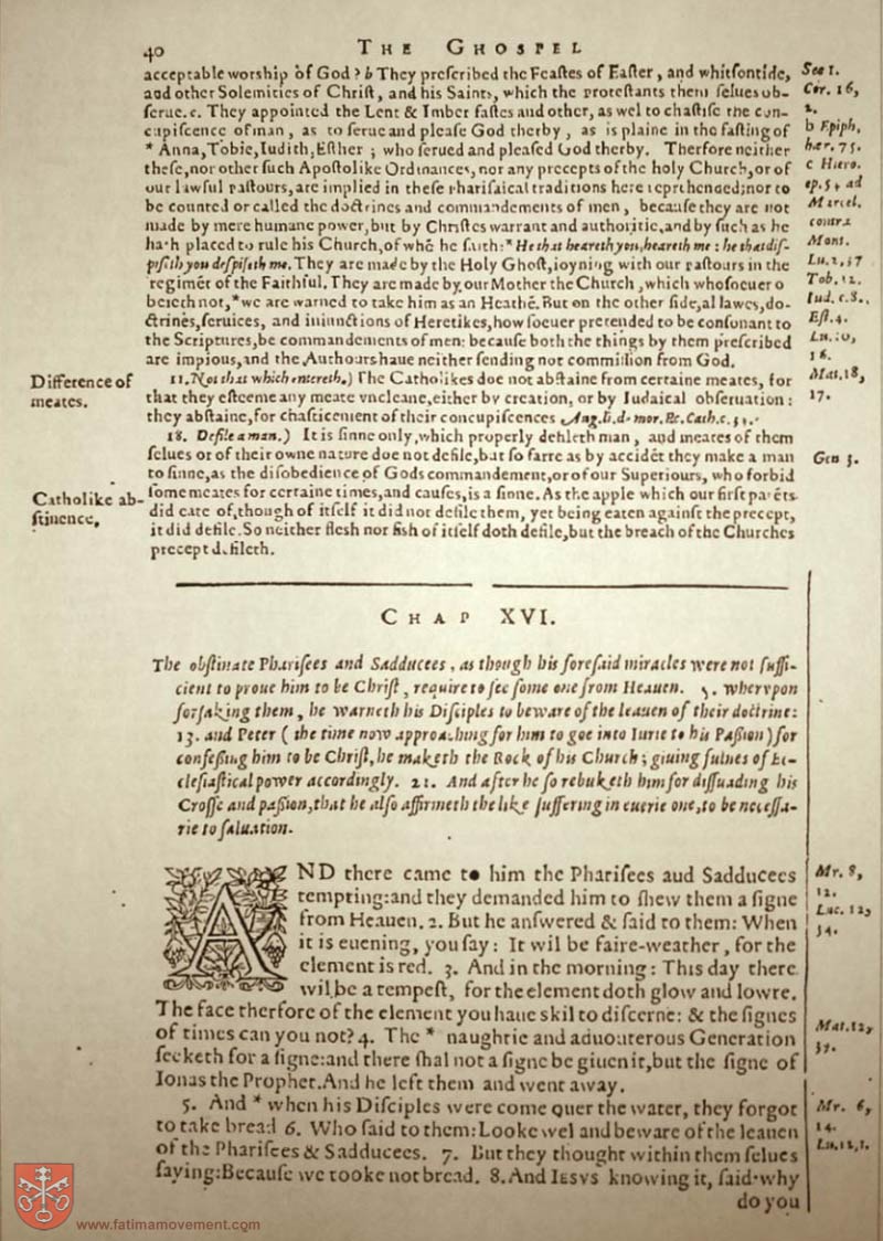 Original Douay Rheims Catholic Bible scan 2328