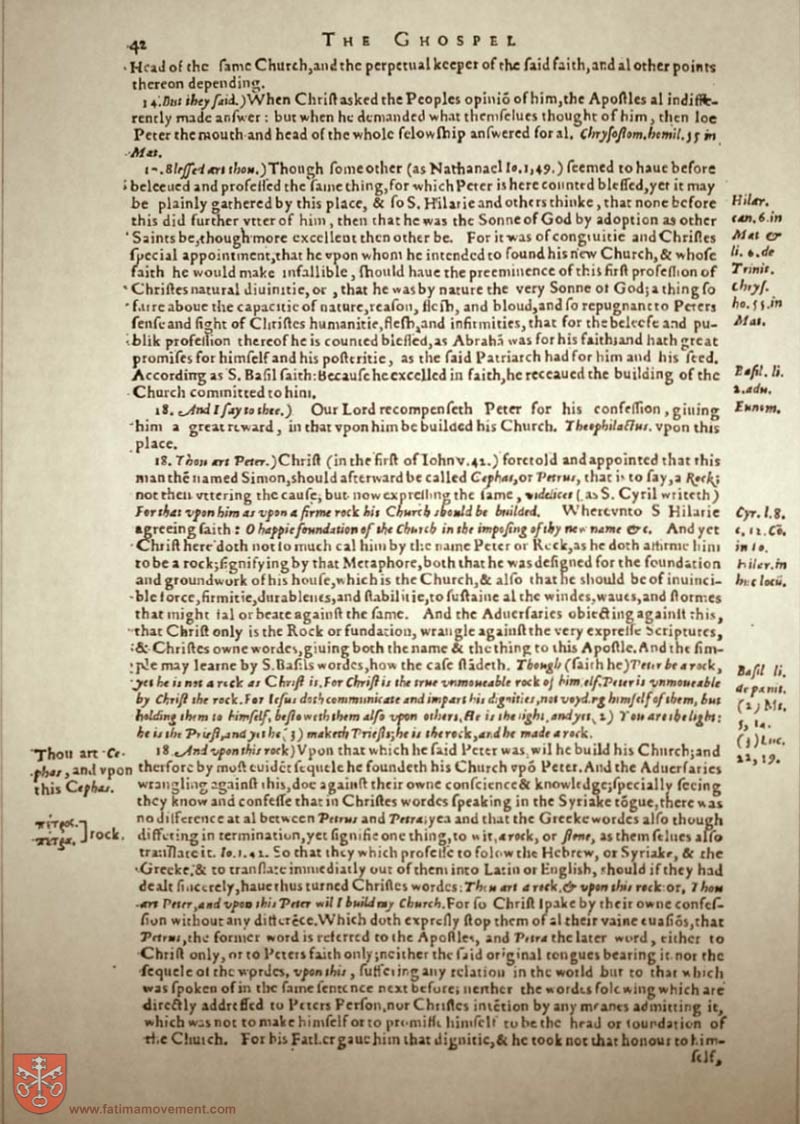 Original Douay Rheims Catholic Bible scan 2330