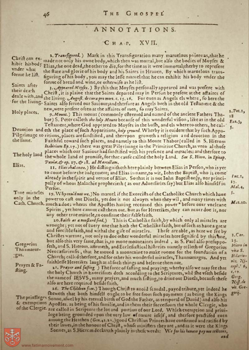Original Douay Rheims Catholic Bible scan 2334