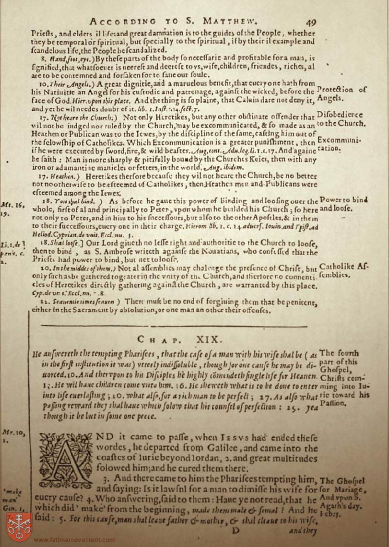 Original Douay Rheims Catholic Bible scan 2337