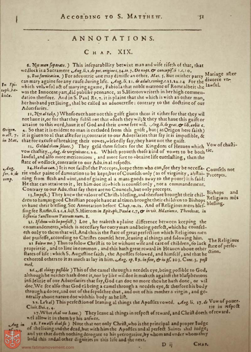 Original Douay Rheims Catholic Bible scan 2339
