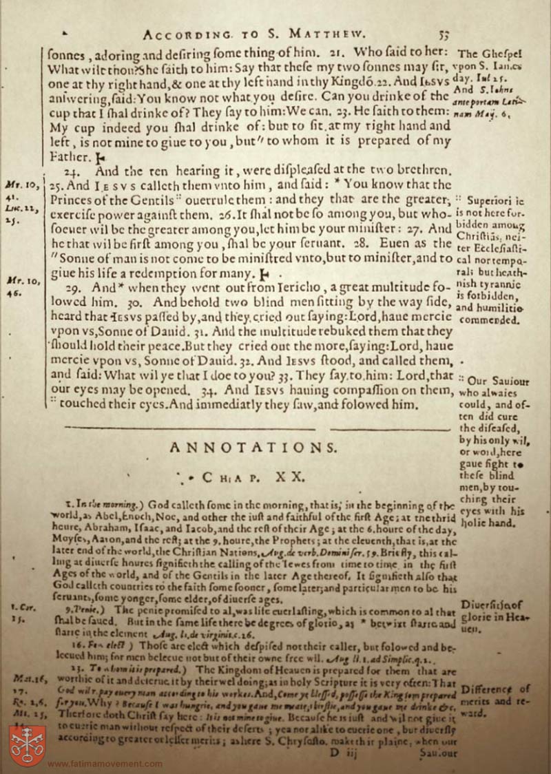 Original Douay Rheims Catholic Bible scan 2341