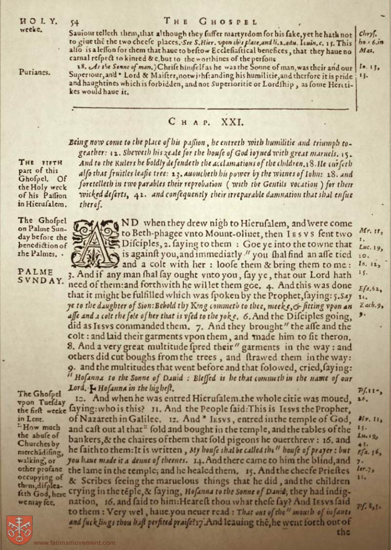 Original Douay Rheims Catholic Bible scan 2342
