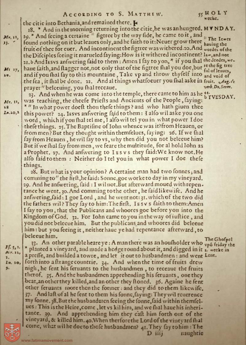Original Douay Rheims Catholic Bible scan 2343