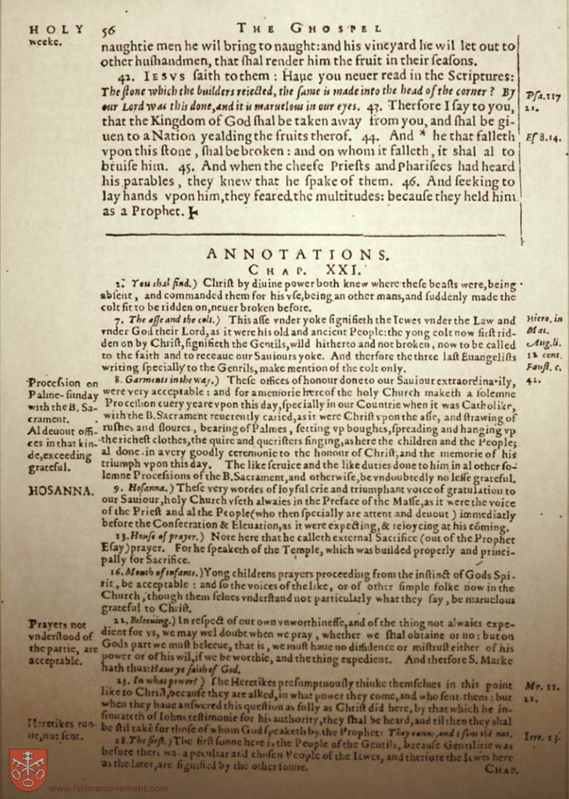 Original Douay Rheims Catholic Bible scan 2344