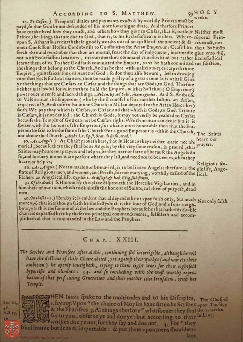 Original Douay Rheims Catholic Bible scan 2347