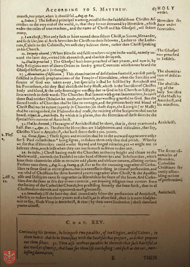 Original Douay Rheims Catholic Bible scan 2353