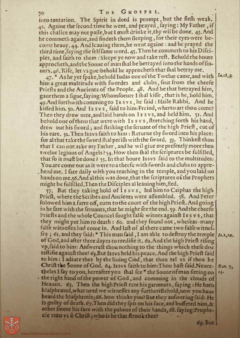 Original Douay Rheims Catholic Bible scan 2358