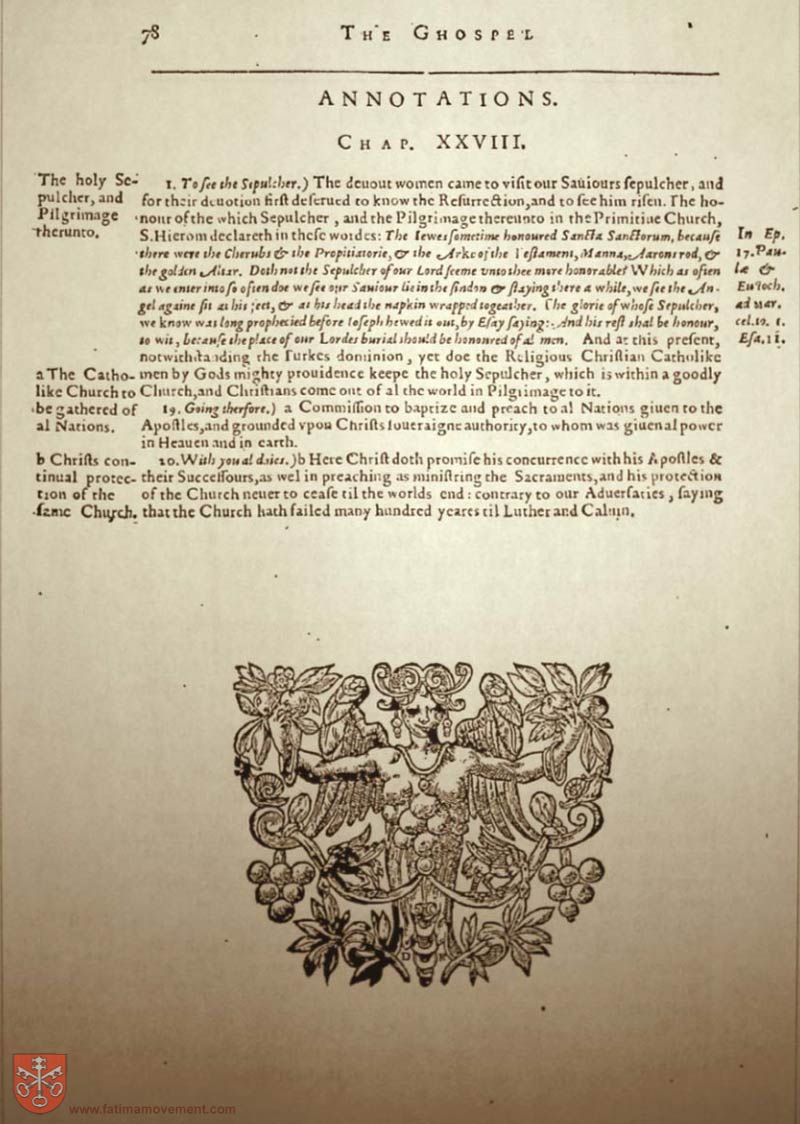 Original Douay Rheims Catholic Bible scan 2366