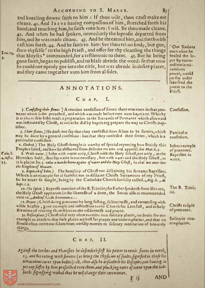 Original Douay Rheims Catholic Bible scan 2371