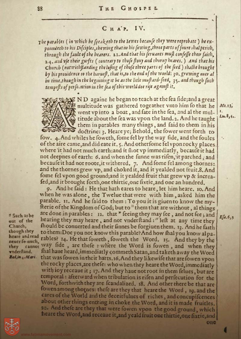 Original Douay Rheims Catholic Bible scan 2376