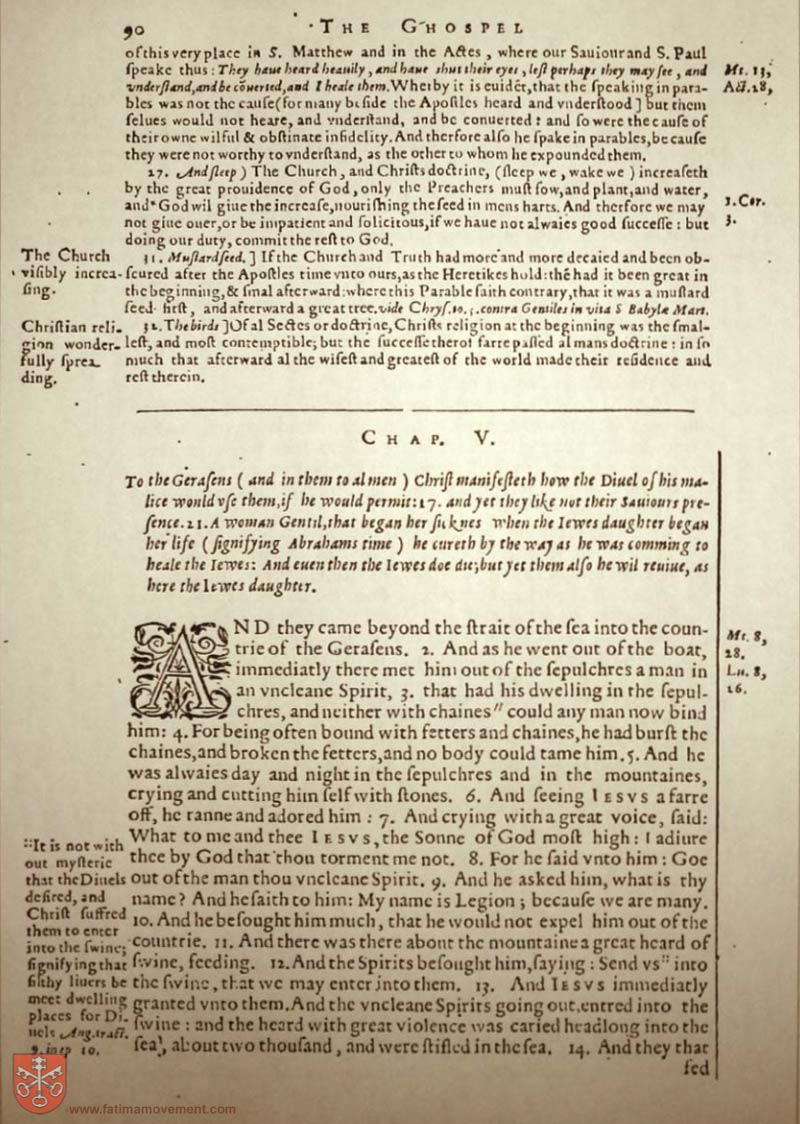 Original Douay Rheims Catholic Bible scan 2378