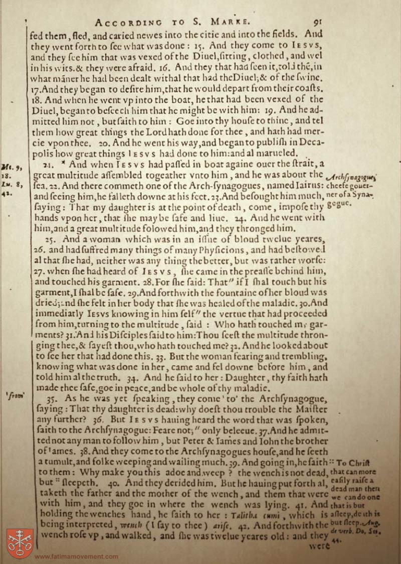 Original Douay Rheims Catholic Bible scan 2379
