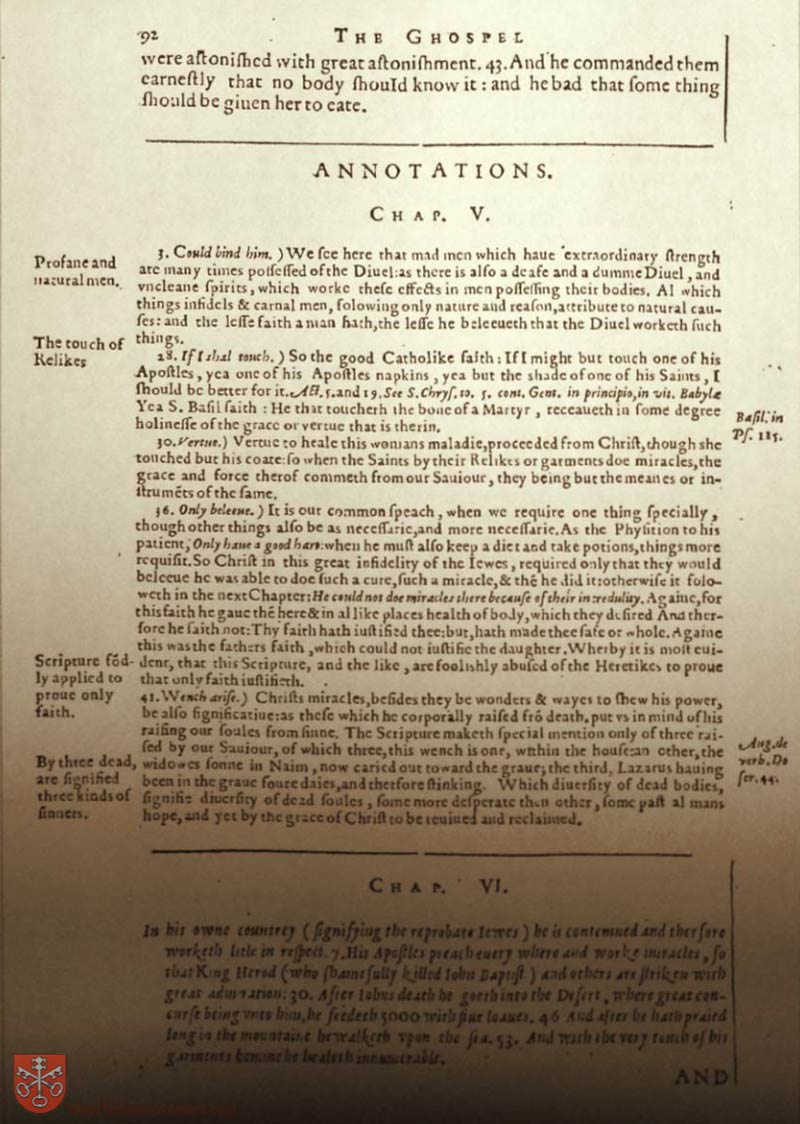 Original Douay Rheims Catholic Bible scan 2380