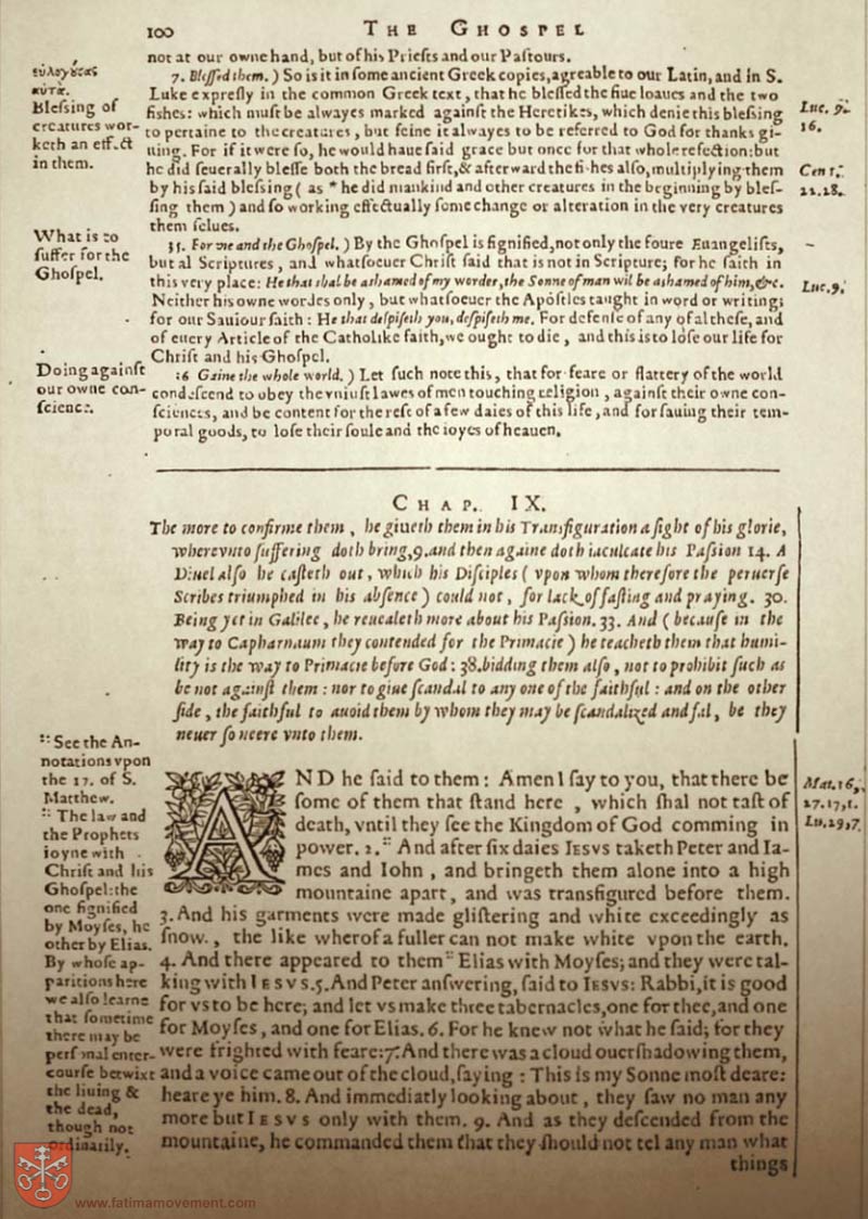 Original Douay Rheims Catholic Bible scan 2388