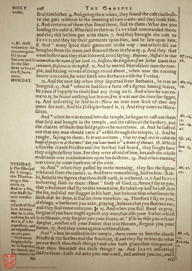 Original Douay Rheims Catholic Bible scan 2394
