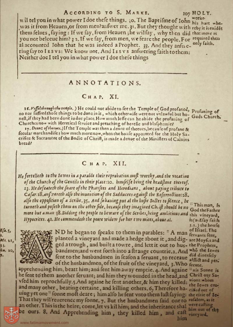 Original Douay Rheims Catholic Bible scan 2395