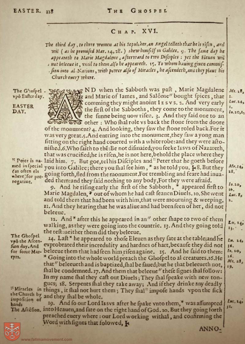 Original Douay Rheims Catholic Bible scan 2406