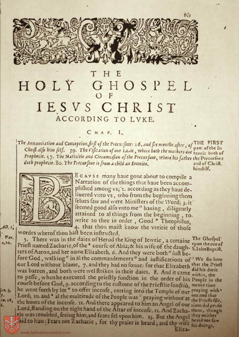 Original Douay Rheims Catholic Bible scan 0000