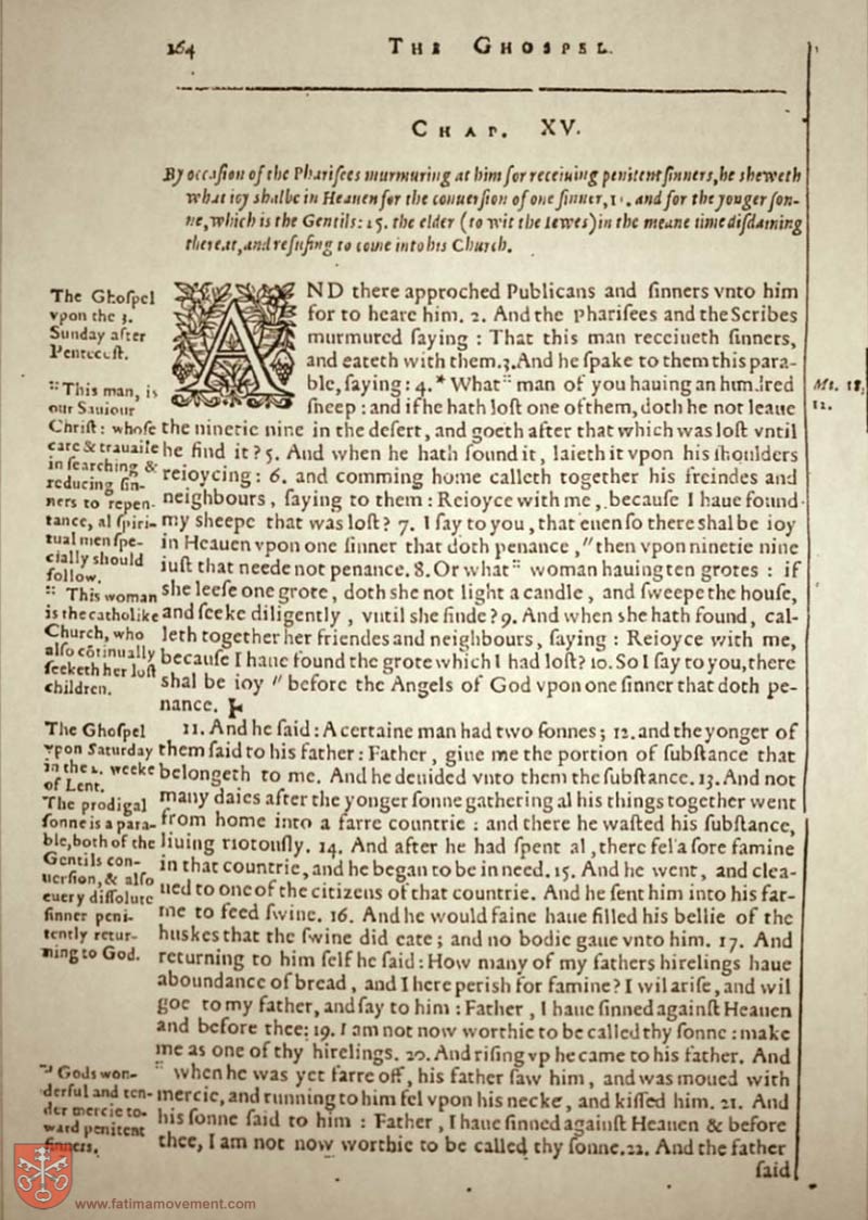 Original Douay Rheims Catholic Bible scan 2452