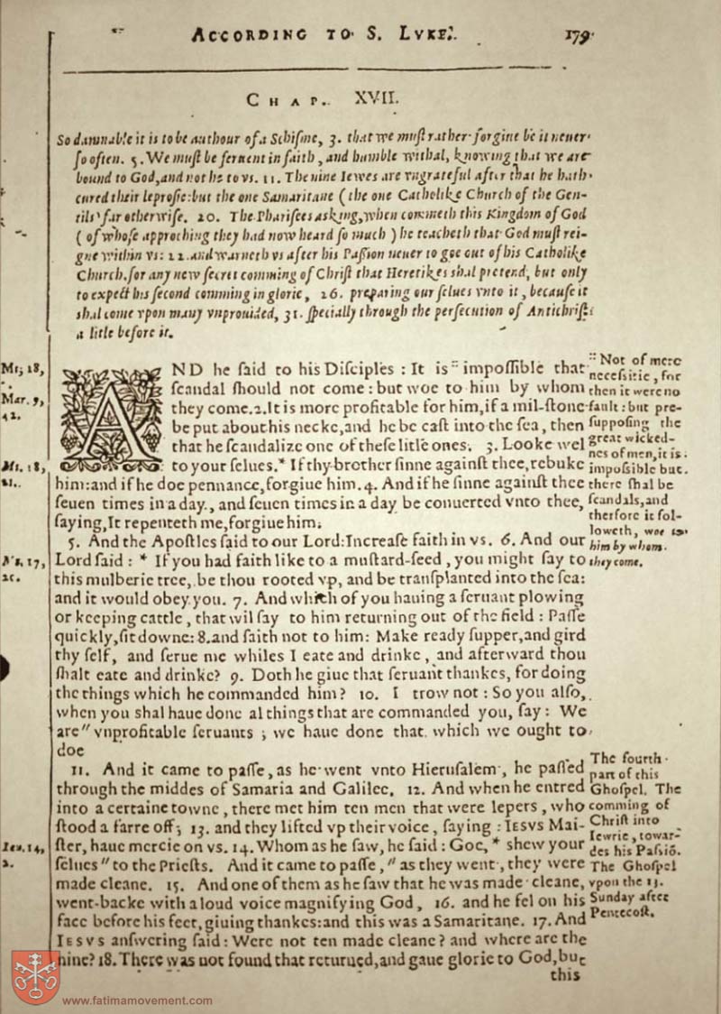 Original Douay Rheims Catholic Bible scan 0000