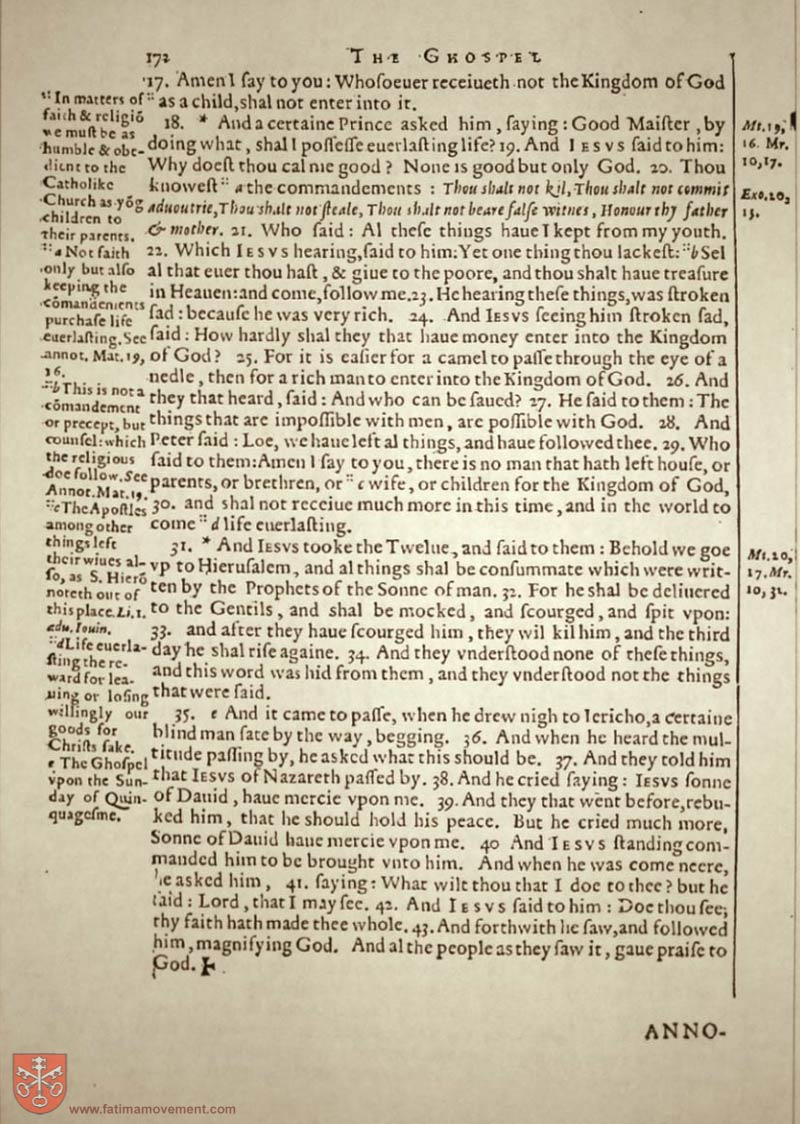 Original Douay Rheims Catholic Bible scan 0000