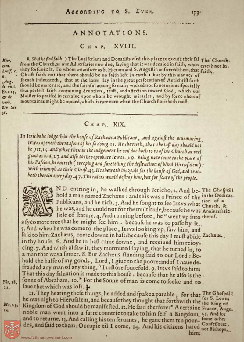 Original Douay Rheims Catholic Bible scan 0000
