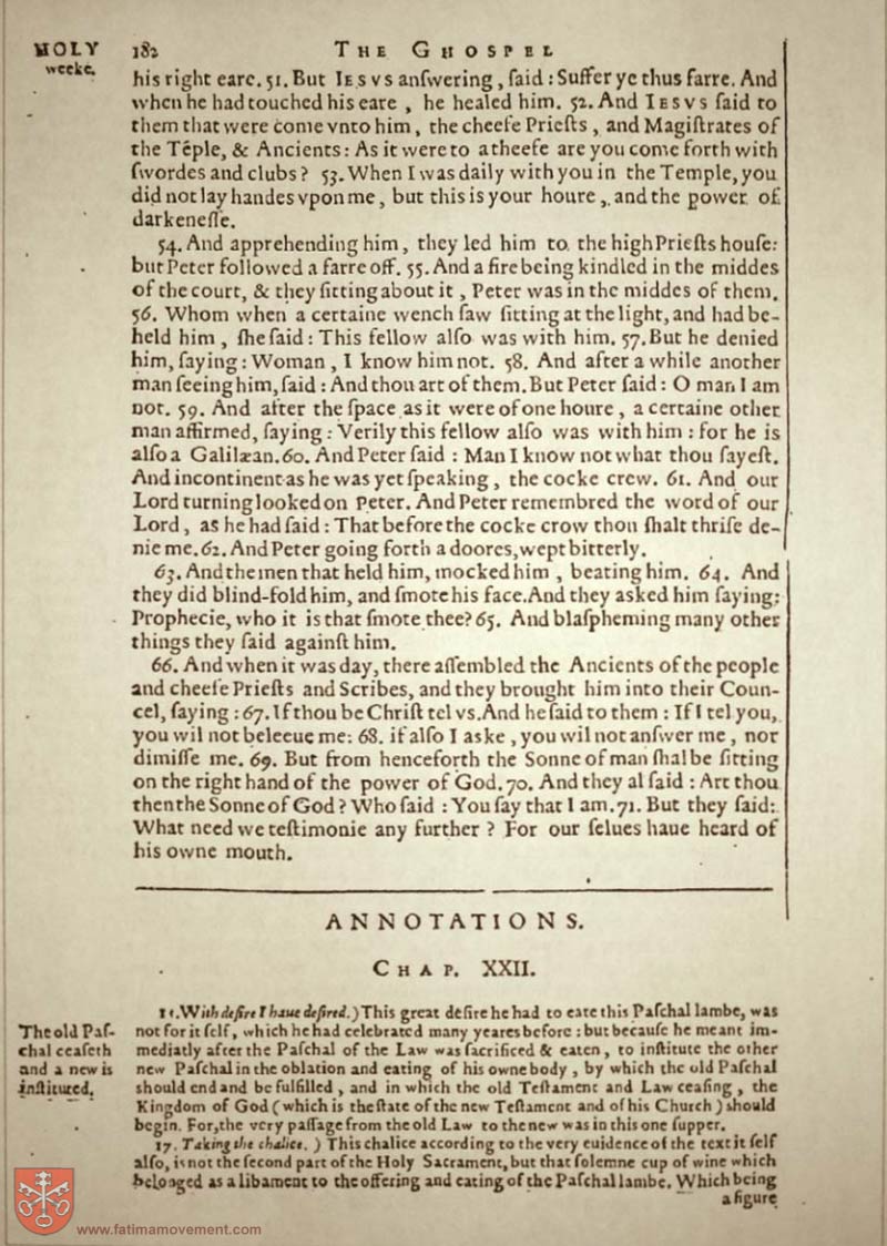 Original Douay Rheims Catholic Bible scan 0000