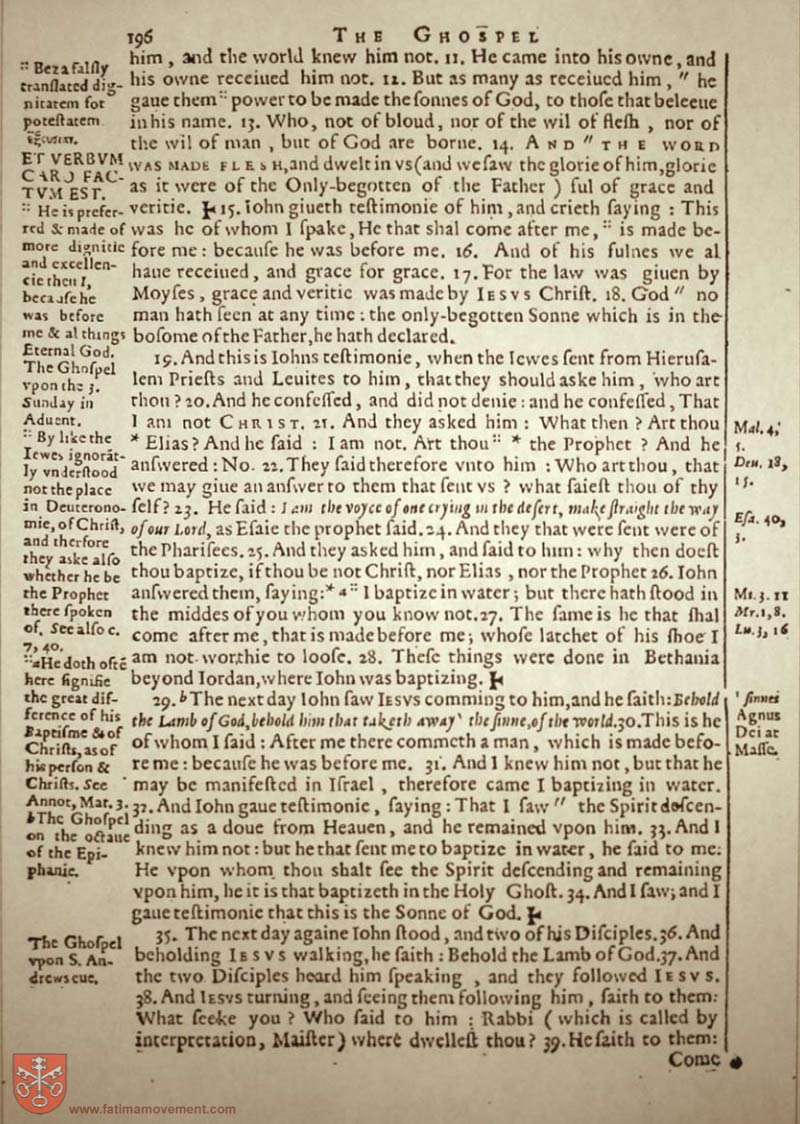 Original Douay Rheims Catholic Bible scan 0000