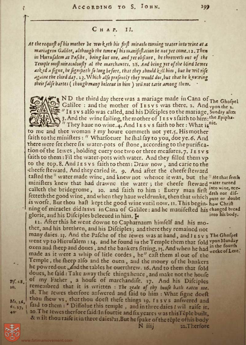 Original Douay Rheims Catholic Bible scan 2486