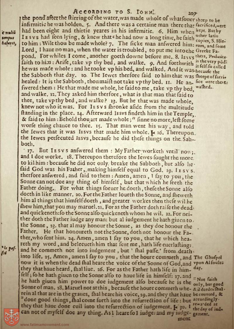 Original Douay Rheims Catholic Bible scan 0000