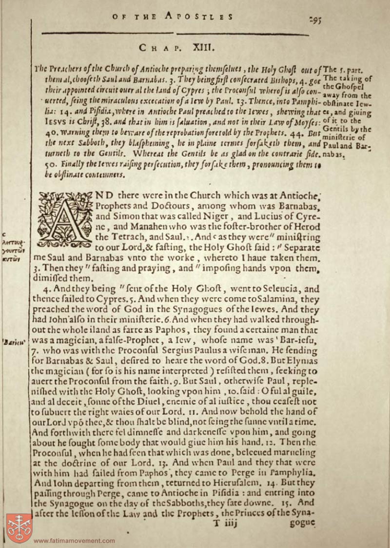 Original Douay Rheims Catholic Bible scan 2582