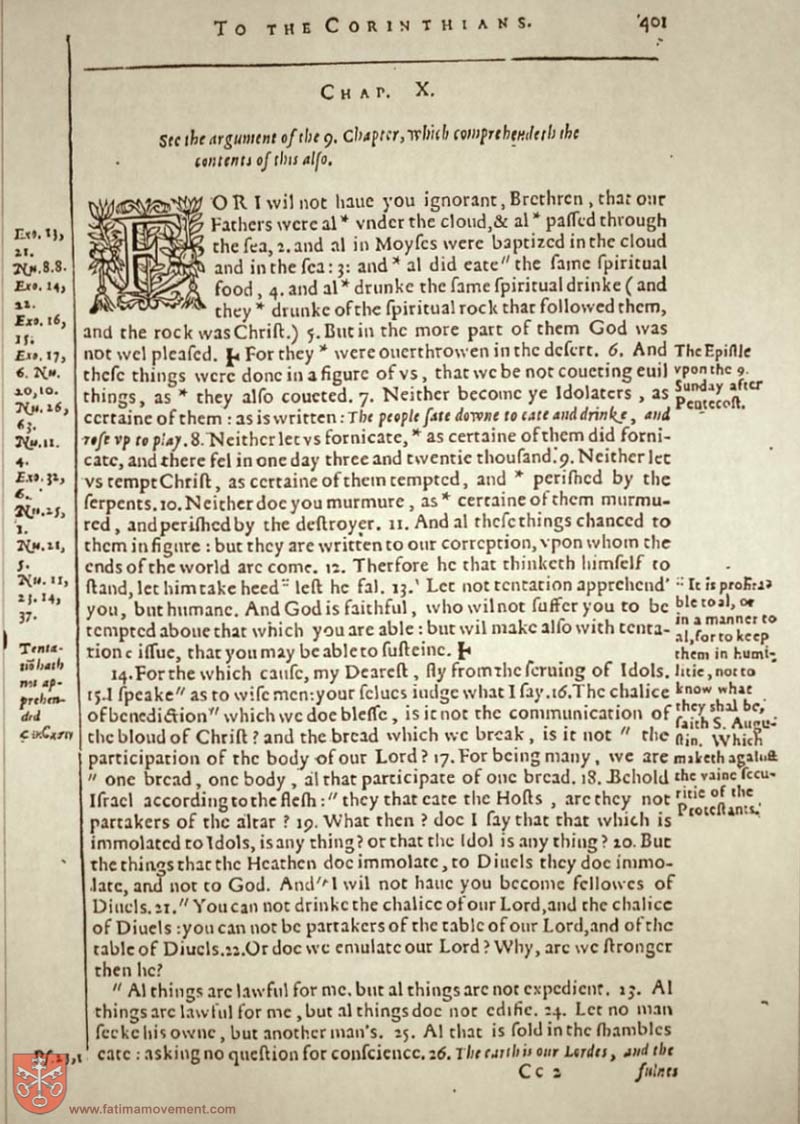 Original Douay Rheims Catholic Bible scan 2690