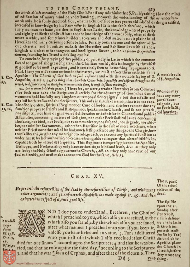 Original Douay Rheims Catholic Bible scan 0000
