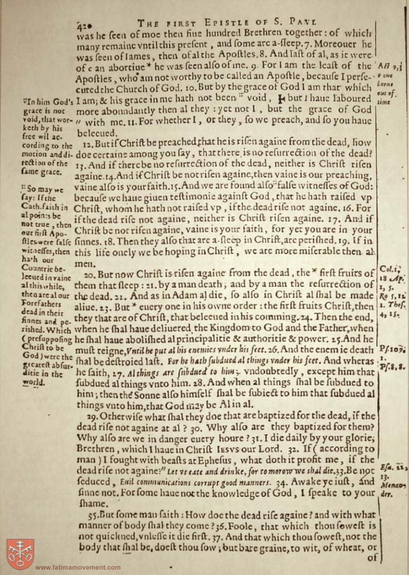 Original Douay Rheims Catholic Bible scan 0000