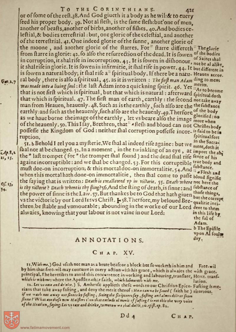 Original Douay Rheims Catholic Bible scan 0000